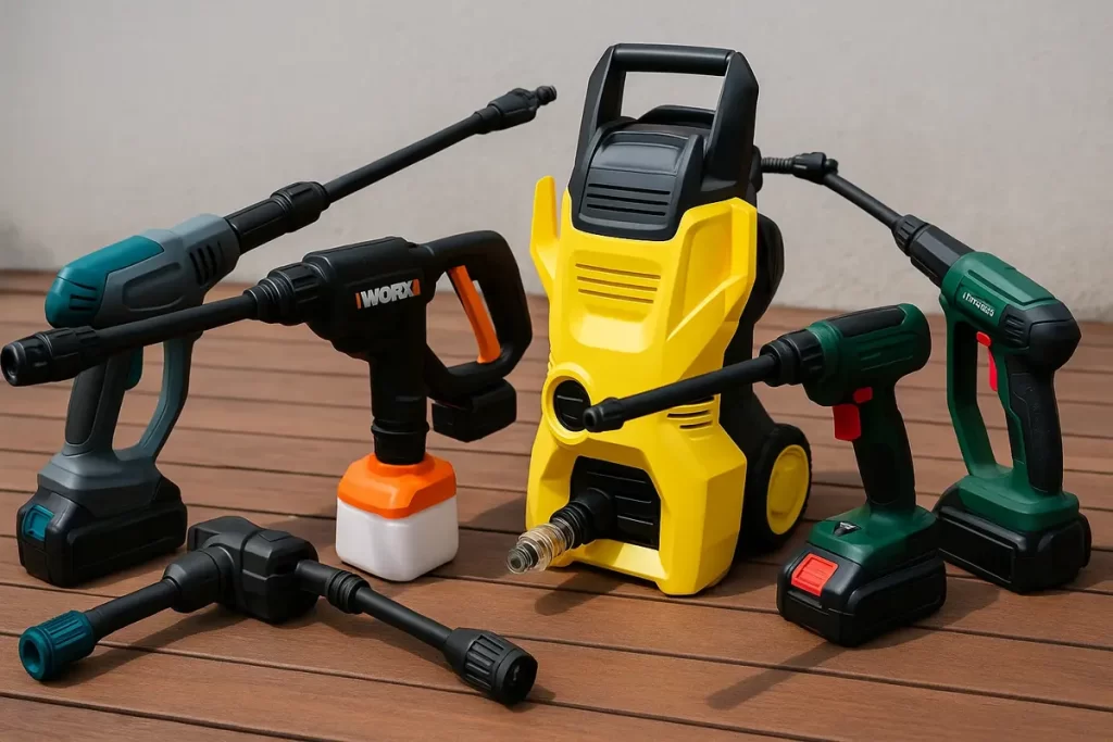 Scegliere l'Idropulitrice a Batteria F